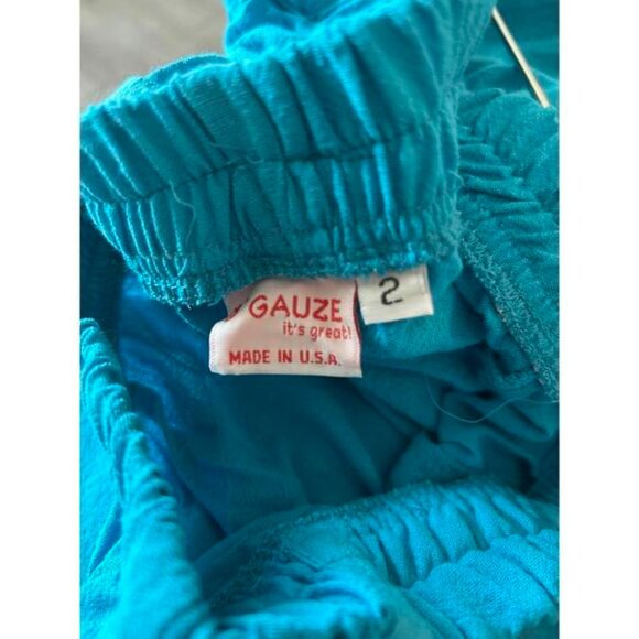 NWT B'Gauze Women's Blue or Green Sz L/XL Pants Elastic Waist - Picture 2 of 5